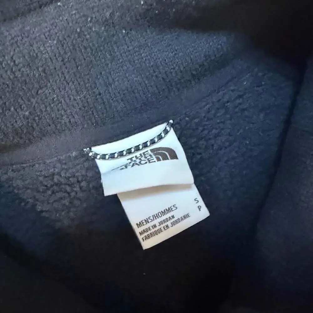 The North Face Gordon Lyons Quarter Zip Fleece Pullover Jacket Black Small